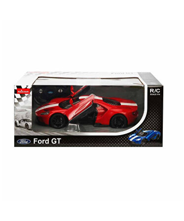 Rastar 1:14 Ford GT Uzaktan Kumandalı Işıklı Araba 14108 Kırmızı Renk