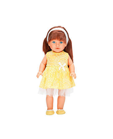 Tina Party Bebek 45 cm 34231 Sarı Elbiseli