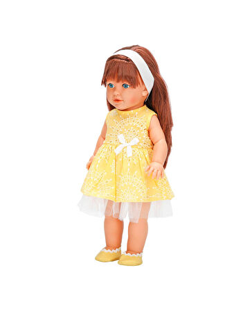 Tina Party Bebek 45 cm 34231 Sarı Elbiseli