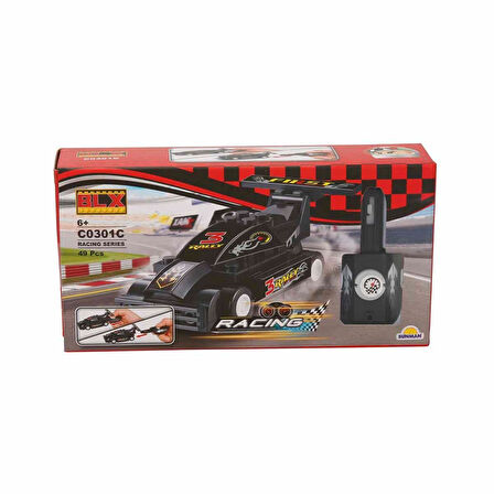 BLX Racing Yarış Arabası Yapı Seti C0301A 92779 Siyah