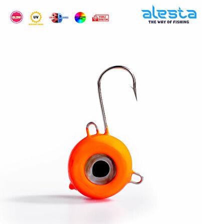 TENYA JIGHEAD 150G X6049 TURUNCU GLOW