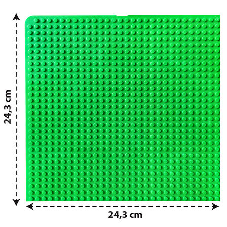 Lego Classic Uyumlu Zemin Yeşil 24,5x24,5 cm