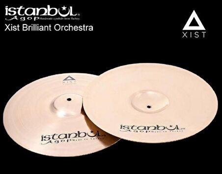 İstanbul Agop XIST Brilliant Orchestral 18 inch - XBOB18 Bando ve Orkestra Zili