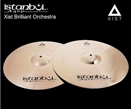 İstanbul Agop XIST Brilliant Orchestral 18 inch - XBOB18 Bando ve Orkestra Zili