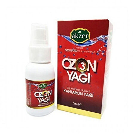 AKZER OZONLANMIŞ KANTARON YAĞI 50 ML