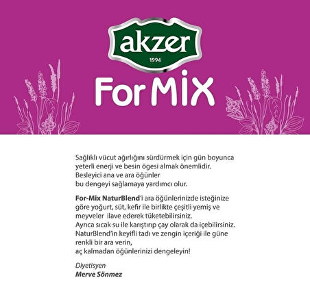 AKZER FOR-MİX NATURBLEND