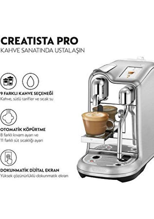 Nespresso J620 Creatista Pro Kapsül Kahve Makinesi