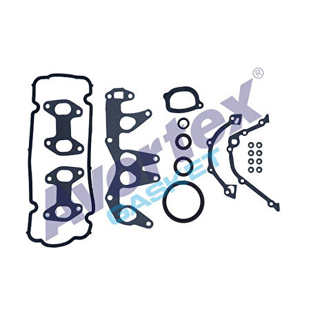 Fiat Motor Full Takım Conta Skc Harıc Viton Keceli Subap Lastıklı Palıo Punto Albea Doblo 1.2 8v 97> - Avortex 2700s