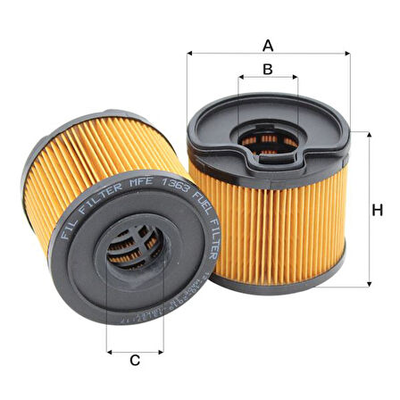 MAZOT FILTRE ELEMANI P206 307 406 C5 P607 JUMPY EXPERT JUMPY P806 XSARA II XSARA PICASSO EVASION DW1