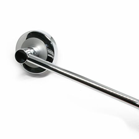 Dekor Havluluk Uzun Mat Krom Delfın