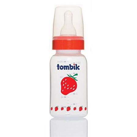 Tombik %0 BPA PP Biberon Meyve Serisi 150ml / Çilek