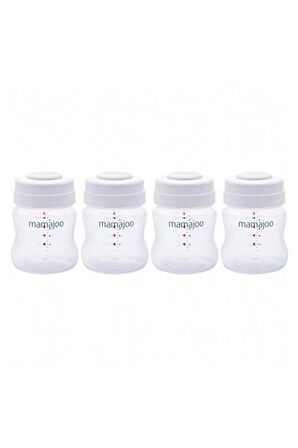 Mamajoo Silver Anne Sütü Saklama Seti 4x150 ml