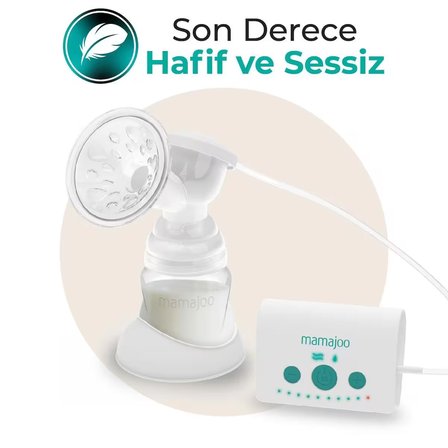Mamajoo Elektrikli USB Tekli Göğüs Pompası 160 ml | 15 Kademe Ayarı