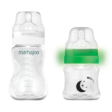 Mamajoo Gece & Gündüz Biberonu 160 ml & Silver Biberon 250 ml