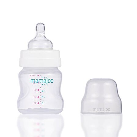 Mamajoo Silver Biberon 150 ml & Eğitici Bardak Kulbu & Yedek İkili Bardak Ucu