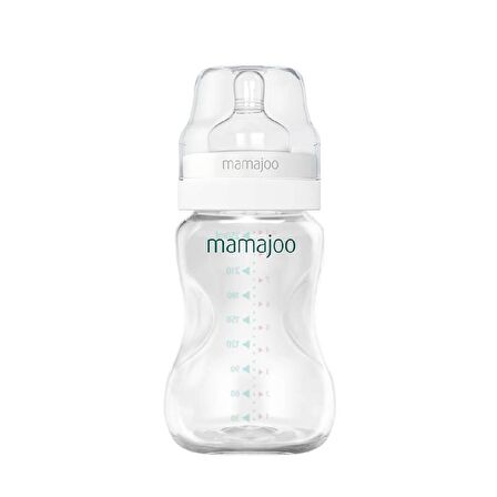 Mamajoo Silver Biberon 250 ml & Eğitici Bardak Kulbu & Yedek İkili Bardak Ucu