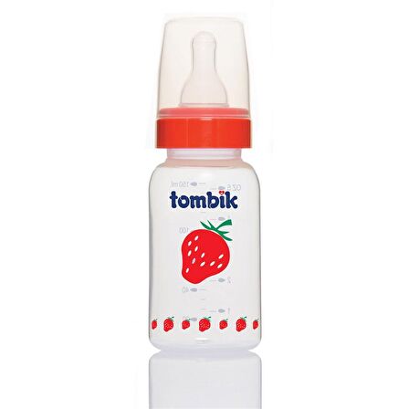 Tombik Meyve Serisi İkili PP Biberon Seti 150ml + 250ml / Çilek