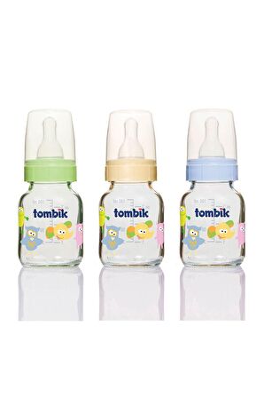 Tombik Cam Biberon 100 ml / Şaşkın Hayvancıklar Se