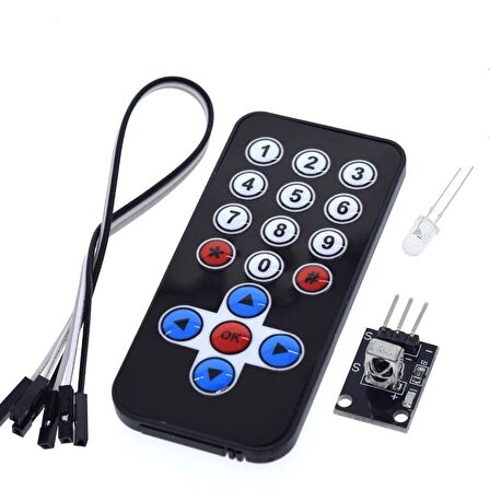 HX1838 Arduino Kızılötesi Kit