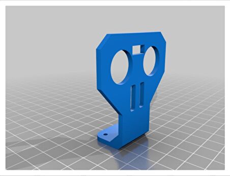 HC-SR04 Ultrasonic Sensör Tutucu Montaj Aparatı - 3D Baskı