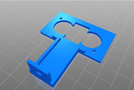 HC-SR04 Ultrasonic Sensör Tutucu Montaj Aparatı - 3D Baskı