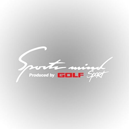 Volkwagen Golf Sports Mind Oto Sticker Araba Yapıştırma