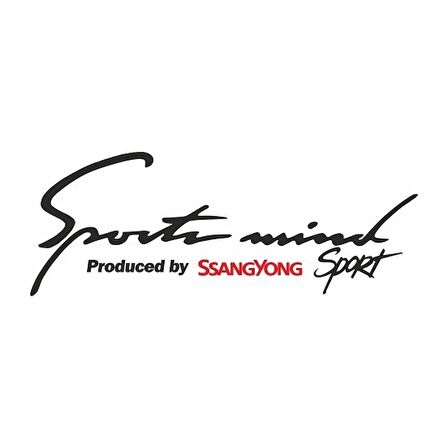 Ssangyong Sports Mind Oto Sticker Araba Yapıştırma