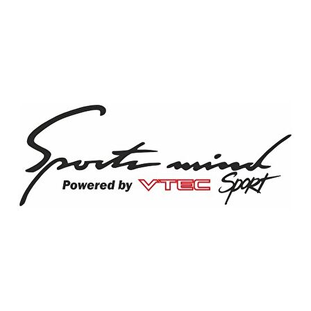 Vtec Sport Mind Oto Sticker Araba Yapıştırma