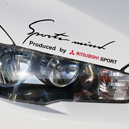 Mitsubishi Mind Sport Araba Tampon Araç Sticker Yapıştırma