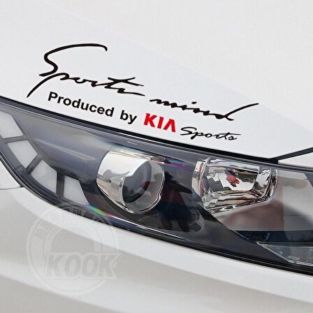 kia Mind Sport Araba Tampon Araç Sticker Yapıştırma