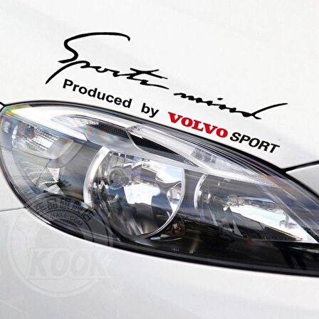 Volvo Mind Sport Araba Tampon Araç Sticker Yapıştırma