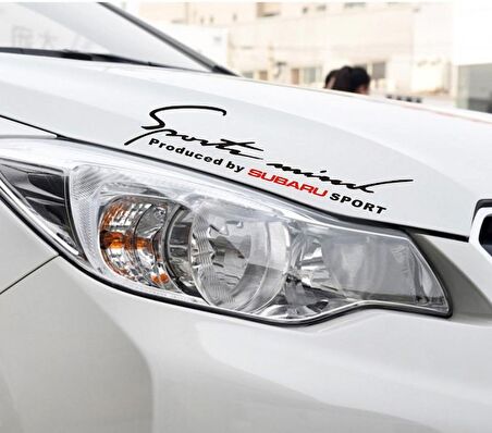 Subaru Mind Sport Araba Tampon Araç Sticker Yapıştırma