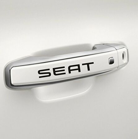 Seat 1 Araba Kapı Kolu Araç Sticker Yapıştırma 8Ad