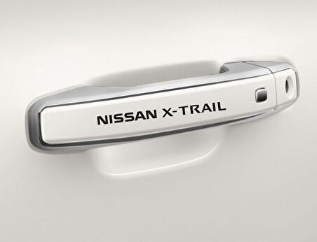 Nissan X-Trail Kapı Kolu Araç Sticker Yapıştırma 8Ad