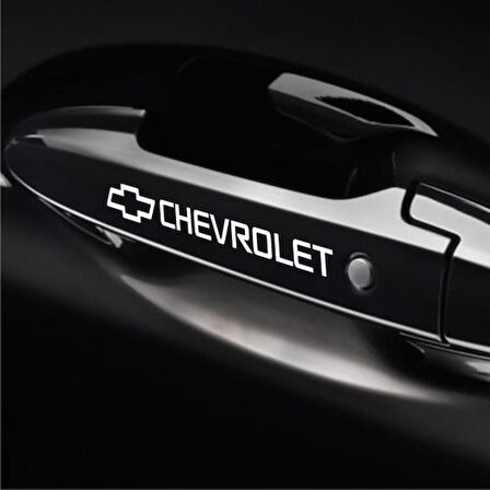 Chevrolet Kapı Kolu Araç Sticker Yapıştırma 8Ad