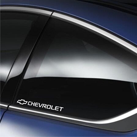Chevrolet Araba Arka Cam Araç Sticker Yapıştırma 2Adet
