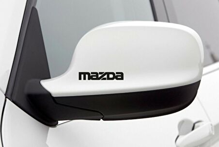 Mazda Araba Yan Ayna Araç Sticker Yapıştırma 2Adet