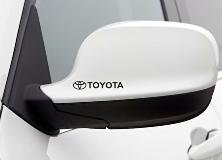 Toyota 2 Araba Yan Ayna Araç Sticker Yapıştırma 2Adet