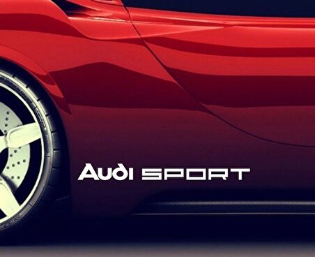 Audi A4 A6 TT Sport Araba Sticker Yapıştırma 2 ADET