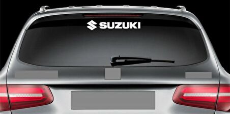 Suzuki Araba Arka Cam Sticker Yapıştırma