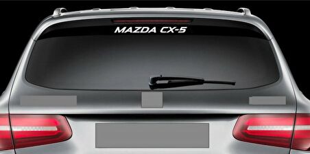 Mazda Cx-5 Araba Arka Cam Sticker Yapıştırma