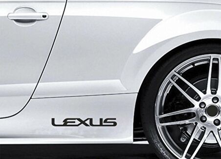 Lexus Yapıştırma Marşpiyel Yazısı Sticker 2 Adet