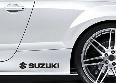 Suzuki Yapıştırma Marşpiyel Yazısı Sticker 2 Adet