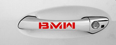 M Kapı Kolu Sticker Yapıştırma 8Adet