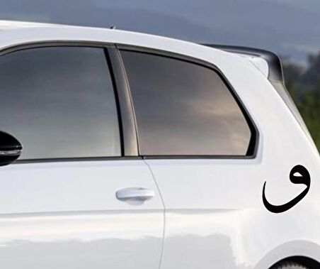 Vav Araba Araç Sticker Yapıştırma