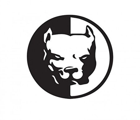 Bulldog 3 Köpek Araba Araç Depo Sticker Yapıştırma