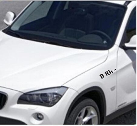 B RH - Negatif Araba Kan Grubu Sticker