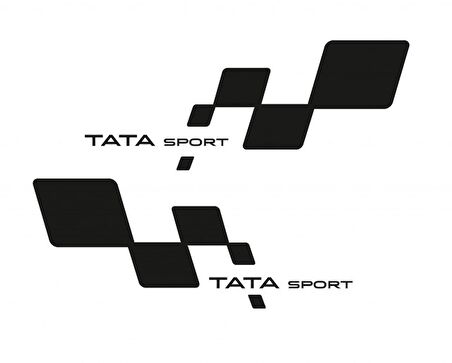 Tata Sport Yan Kapı için Çamurluk Sticker 2 Adet Sağ Sol