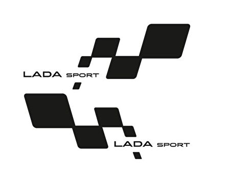 lada Sport Yan Kapı için Çamurluk Sticker 2 Adet Sağ Sol