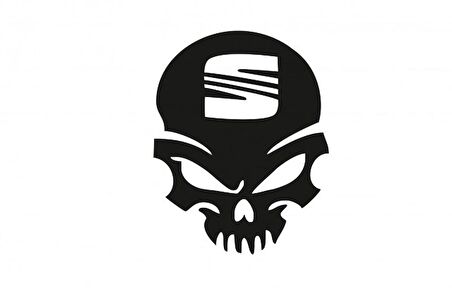 Seat Kuru Kafa Araba Sticker Yapıştırma